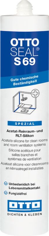 OTTOSEAL Silikon S-69 310ML RAL 9002 - 7069496