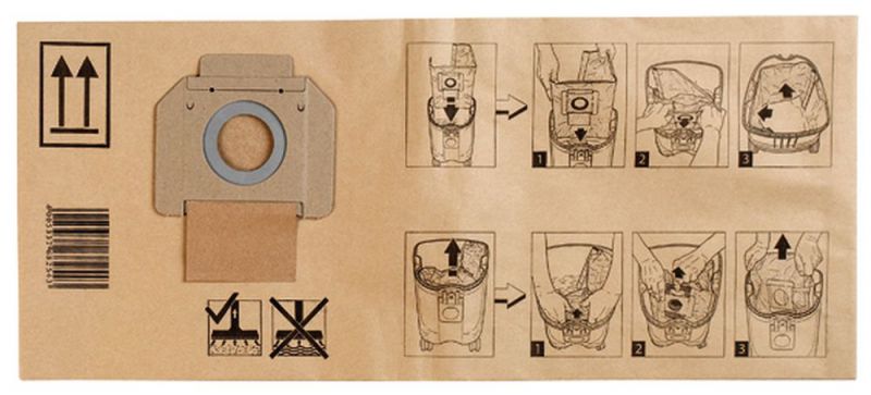 MAKITA Filtersack "L" 5St. (P-70194)