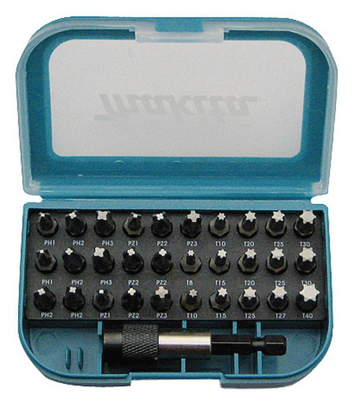 MAKITA JEU D'EMBOUTS 1/4" 31 PIECES 25mm (P-73374)