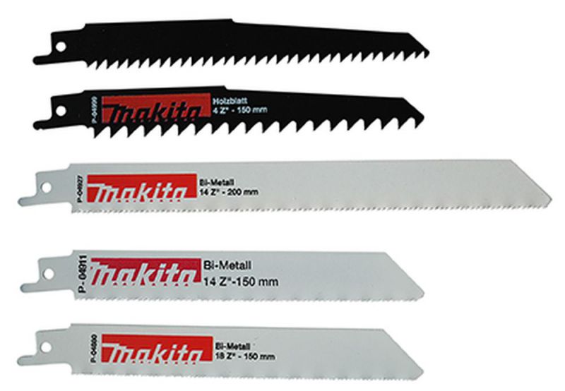 MAKITA Recipro Starter Set Uni 5tlg. (P-83967)