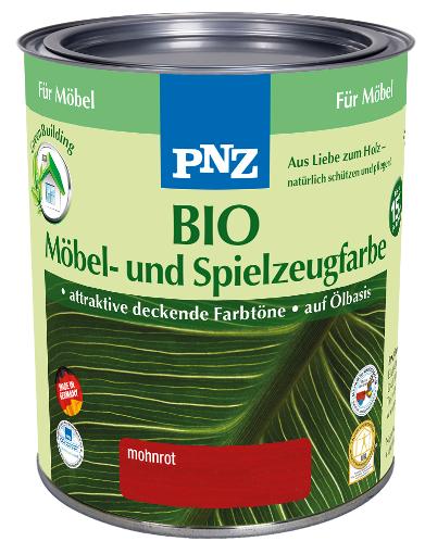PNZ Bio Möbel- und Spielzeugfarbe (steingrau, 0,75 L)