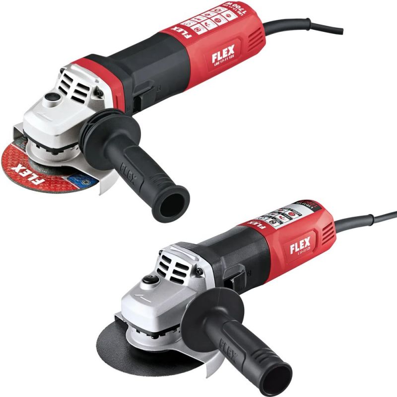 FLEX 1700 / 1200 Watt Winkelschleifer, 125 mm LBE 17-11 125 + L 12-11 125 - 502022