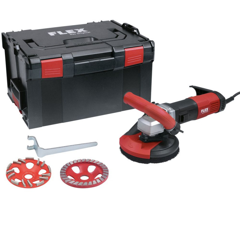 FLEX Sanierungsschleifer LDE 16-8 125 R + Estrich-Jet - 513474