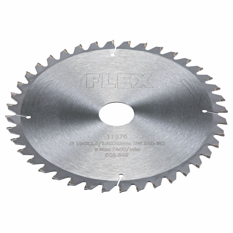 FLEX Spezial Sägeblatt D190x1,6/1,0x30 HW Z40/15° WZ - 503649