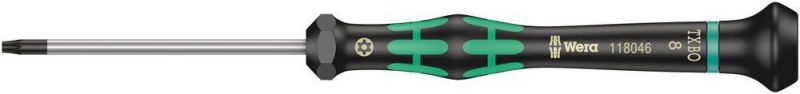 Wera 2067 Elektroniker TORX® BO Schraubendreher, TX 7 x 60 mm - 0503223