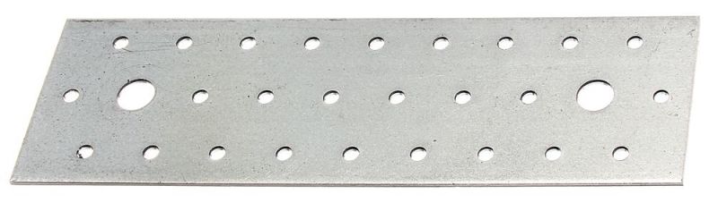 Plaque perforée GAH, galvanisée, 200x60x2, GP12pcs. - 339074