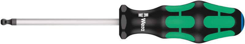Tournevis à tête sphérique hexagonale Wera 352, 5 x 100 mm - 0500379