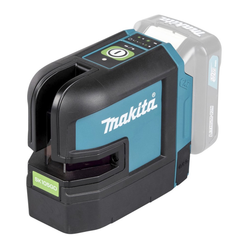 MAKITA Akku-Kreuz Linienlaser grün (ohne Akku, ohne Ladegerät) - SK105GDZ