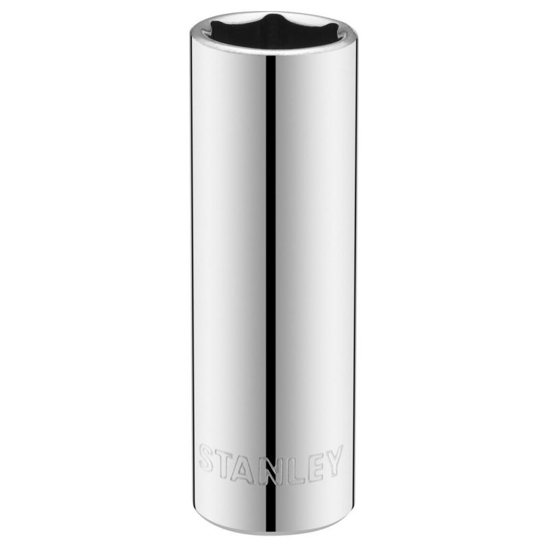 Stanley 1/4" 6-Kant Schmale Stecknuss 12 mm mit MaxiDrive-Profil - STMT86100-0