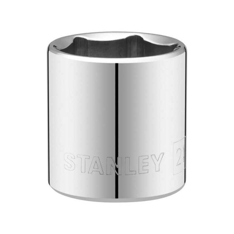 Stanley 3/8" 6-Kant Stecknuss 21 mm mit MaxiDrive-Profil - STMT86316-0