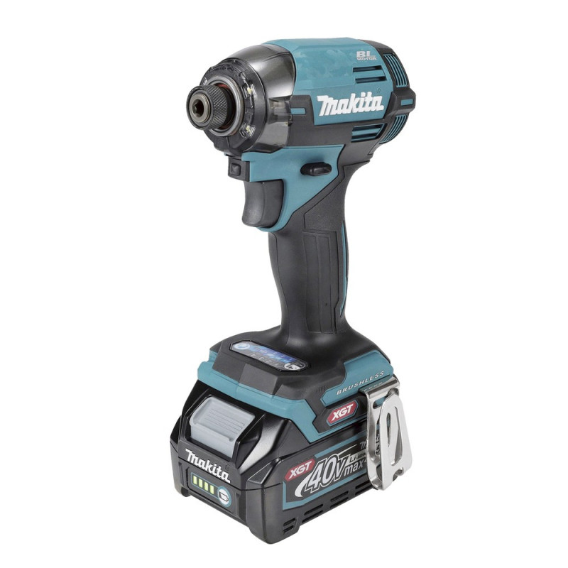 MAKITA Akku-Schlagschrauber 40V / 2,5Ah, 2 Akkus + Ladegerät im Koffer - TD002GD202
