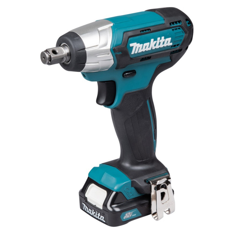 MAKITA Akku-Schlagschrauber 12 V max. / 4,0 Ah, Akkus + Ladegerät im MAKPAC - TW141DSMJ
