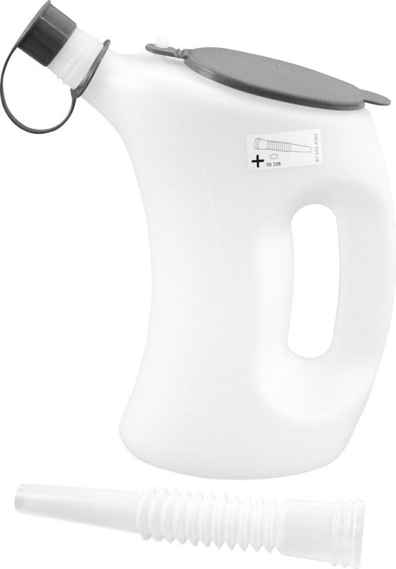 TRIUSO Messbecher mit Deckel und Flexauslauf 1 l - 07621