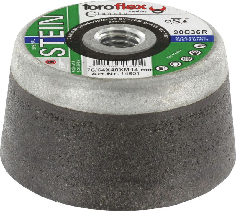 TRIUSO Schleiftopf ø 76/60x40 mm - 14601