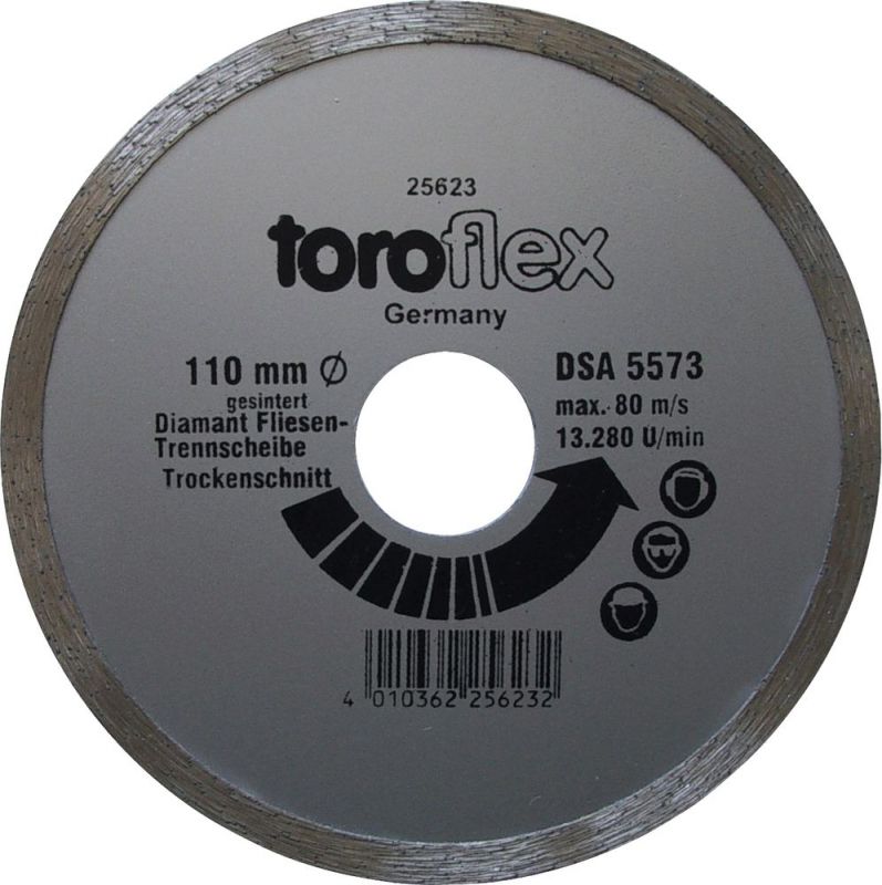 TRIUSO Fliesen-Diamanttrennscheibe DIY ø 110x1,4 mm - 27605