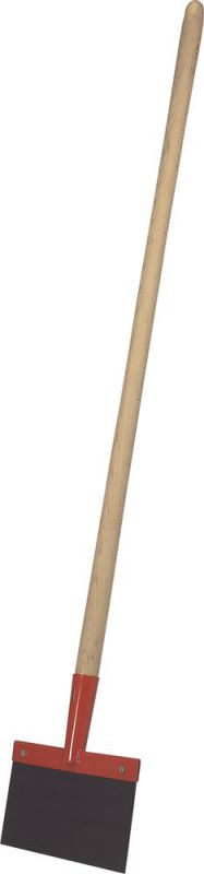 TRIUSO Federstahl - Stoßscharre, mit 1200 mm Buchenstiel, 300 x 1,0 mm - 3010FER-X