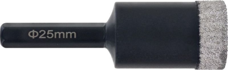 TRIUSO Diamant-Porzellan-Fliesenbohrer ø 25,0 mm - DIAHEX25