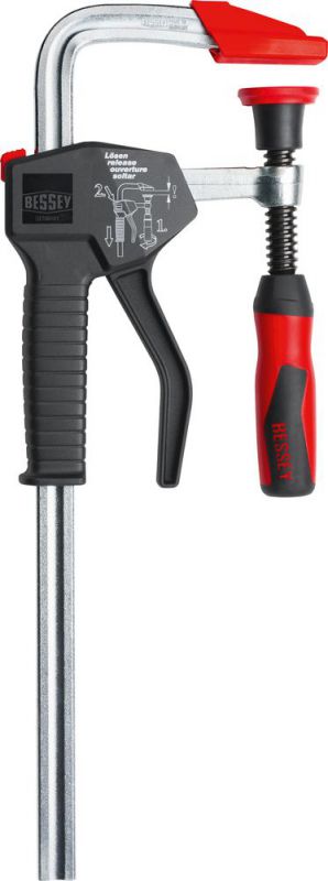 TRIUSO EHZ - Einhandzwinge a = 600 mm, b = 100 mm, Profil 19x9,5 mm - EHZ602K