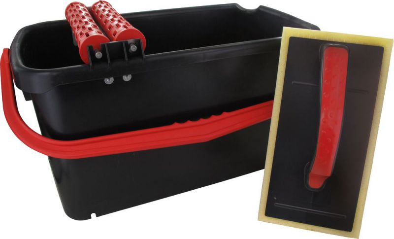 TRIUSO Fliesenleger-Waschset, 2-teilig, 23 Liter 2-tlg. - FLSET6