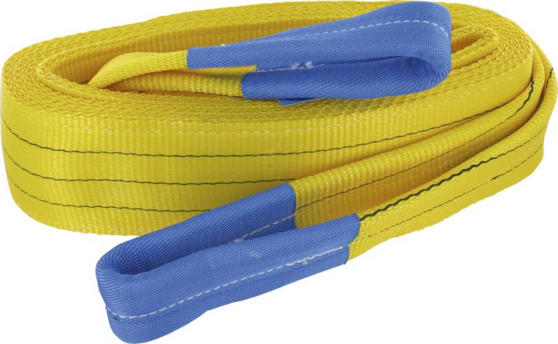 TRIUSO Hebeband 3t, 3m, gelb, Polyester, 2-lagig - HBB33