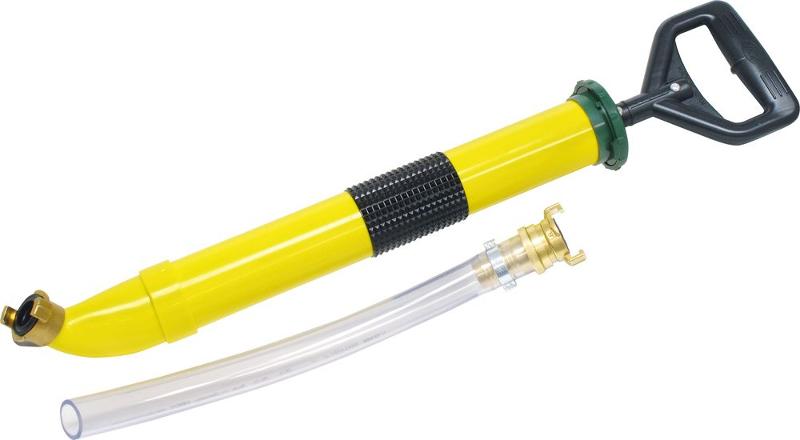 TRIUSO Handmörtelpumpe (Winkel 30° rund kpl. mit Schlauch NW 25, ) - HMP7