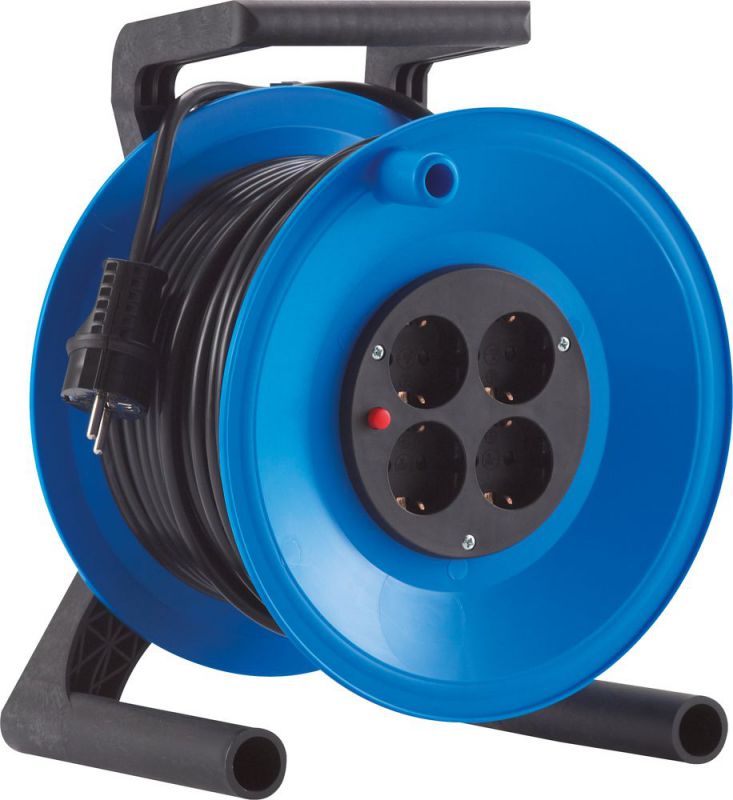 TRIUSO StarLite - Vollkunststoff-Kabeltrommel 25 m - K0Y25PTTR