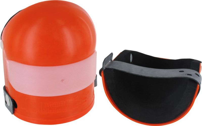 TRIUSO Knieschoner 1 Paar, Gummieinsatz weiß - KS62