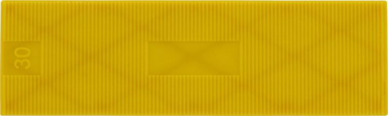 TRIUSO Unterlegplättchen 4 mm, 1000 Stück, gelb - KU41000