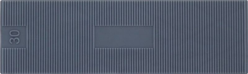 TRIUSO Unterlegplättchen 8 mm, 18 Stück, grau - KU8