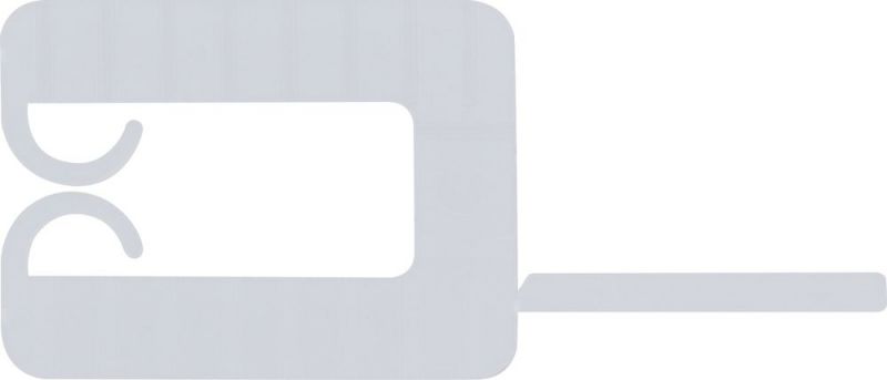 TRIUSO Unterlegplättchen 1 mm, 100 Stück, weiß - KUS1