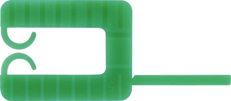 TRIUSO Unterlegplättchen 5 mm, 50 Stück, grün - KUS5