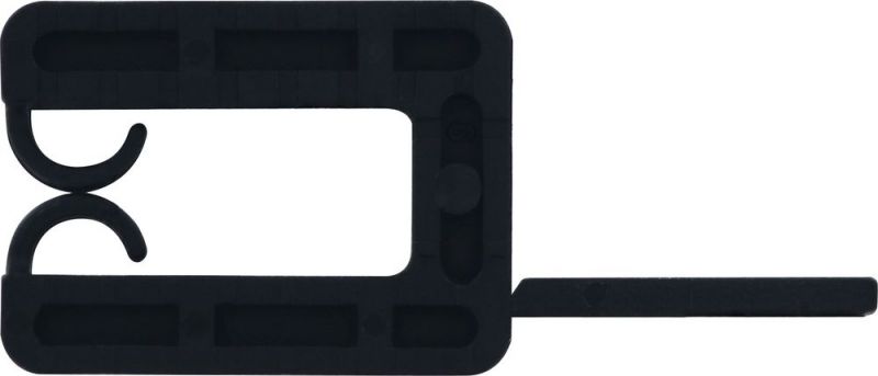 TRIUSO Rondelles 6 mm, 40 pièces, noires - KUS6