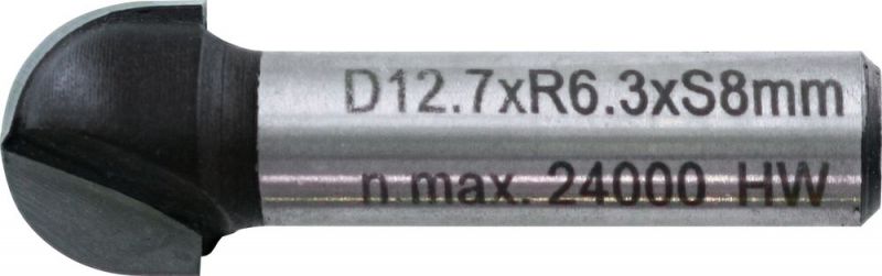 TRIUSO Coupe-filet HM 12,7 mm, double tranchant rayon 6,3 - OBHOHL127