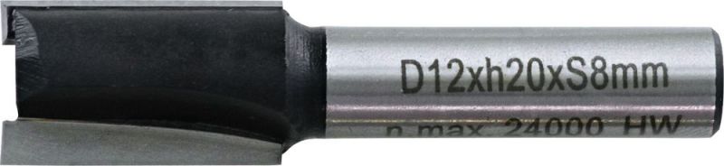 TRIUSO HM-Nutfräser 12,0mm Durchme., zweischneidig 20mm - OBNUT12