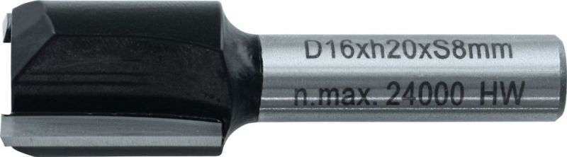 TRIUSO HM-Nutfräser 16,0mm Durchme., zweischneidig 20mm - OBNUT16