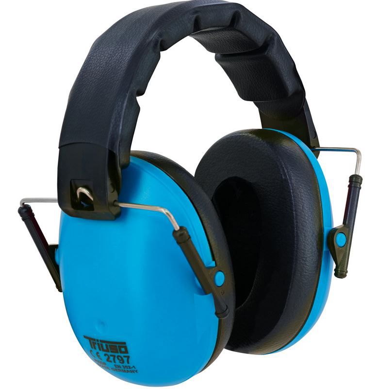 TRIUSO Kapselgehörschutz für Kinder (blau) - PKIDB