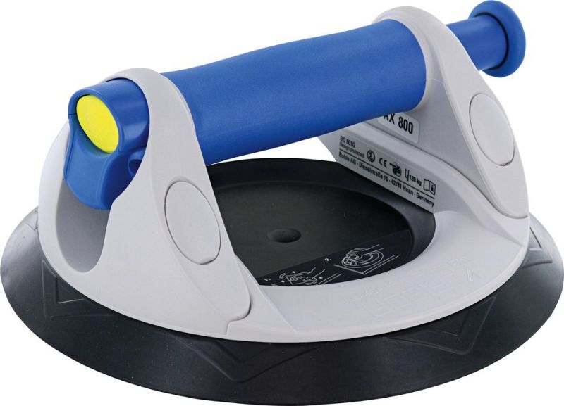 TRIUSO Saugheber mit Handpumpe, bis 120kg, f.gasdichte Oberfl. - SH34