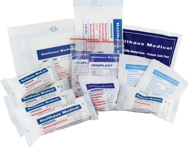 TRIUSO Austauschsset für Verbandskasten 44-tlg., für VBK2, DIN 13157 - VBK21