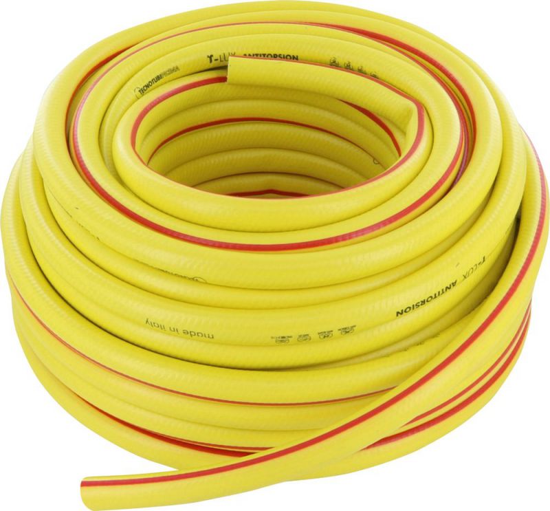 TRIUSO Wasserschlauch, 25m, 25mm,gelb, PVC 5-lagig - WSG2525
