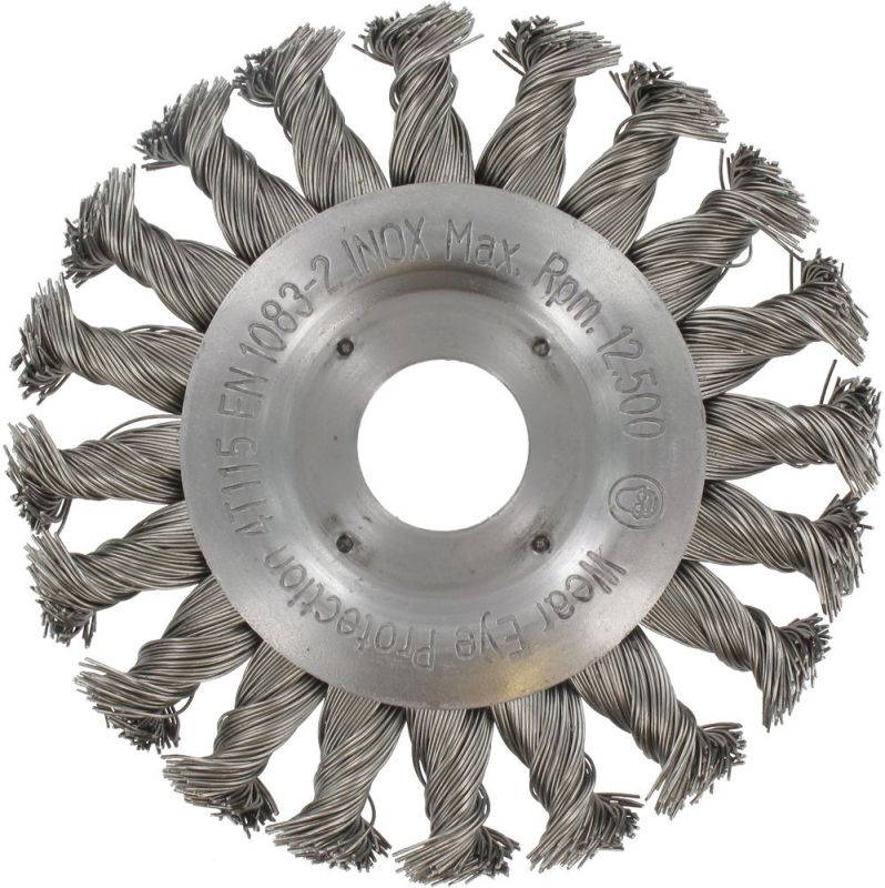 TRIUSO Rundbürste ø 115 mm/20 Zöpfe - ZRE115