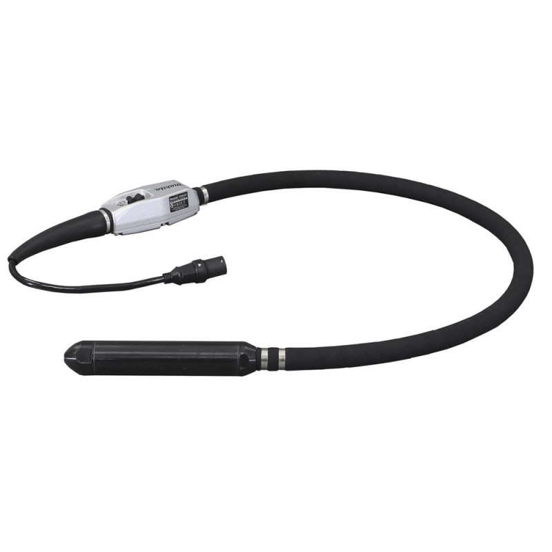 MAKITA Akku-Betonverdichter 36V PDC-Connector mit Verdichtervorsatz 52 mm/1,5 m (ohne Ladegerät und Akkus) - VR003CZ