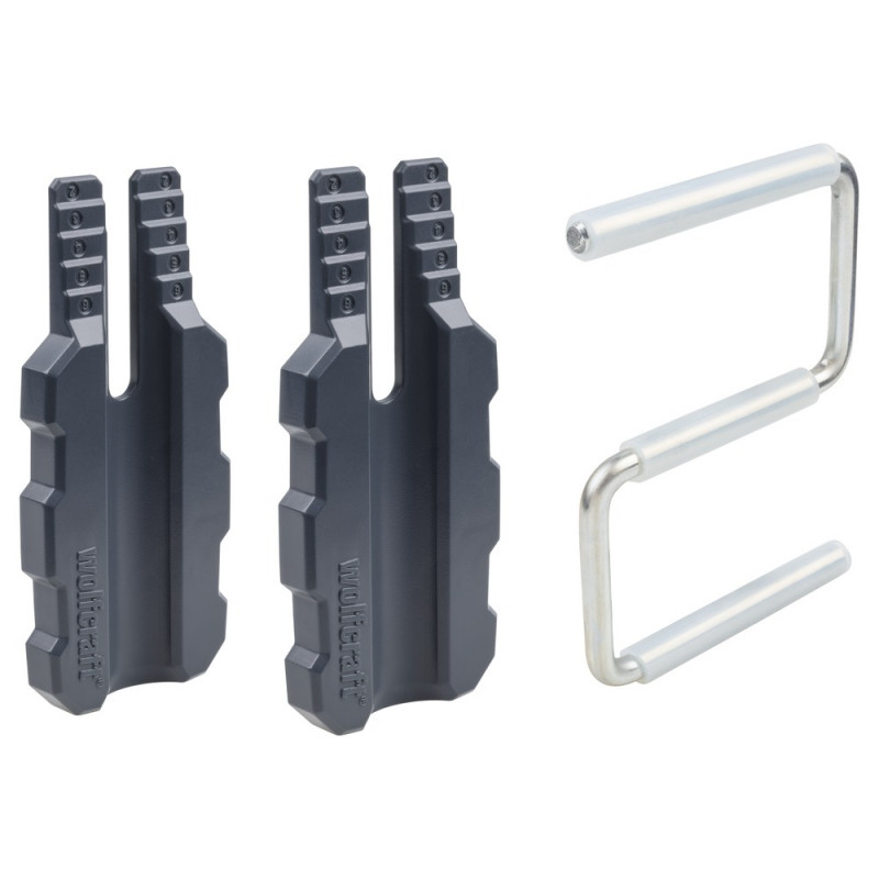 wolfcraft Türblatt Montage-Set 3tlg - 3674000