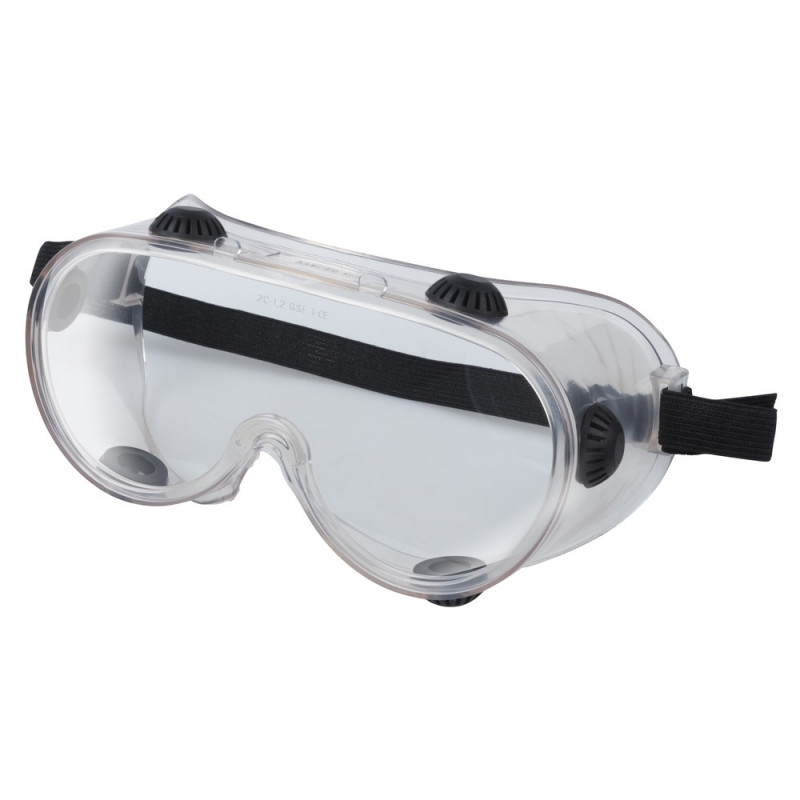 wolfcraft Vollsicht-Schutzbrille mit Ventil (CE) - 4938000