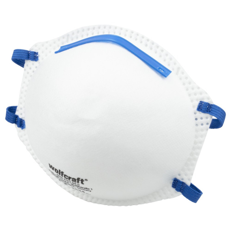 wolfcraft Feinstaubmasken FFP2 (CE) (15 Stück) - 4946000