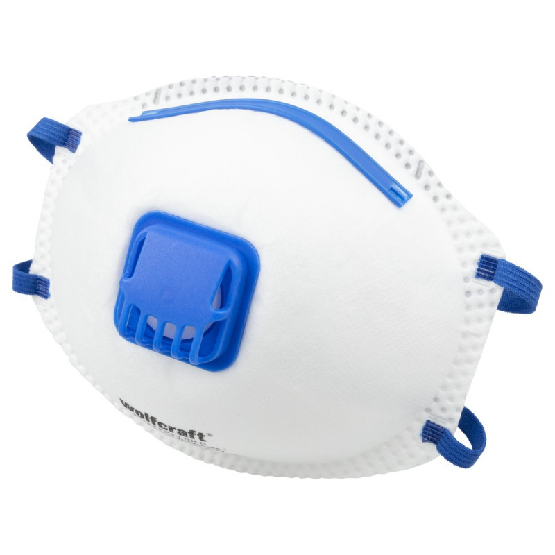 wolfcraft Feinstaubmasken FFP2 V (CE) (15 Stück) - 4948000