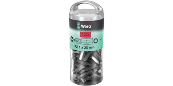 Wera 855/1 Z PZ Bits 100 x PZ 1x25