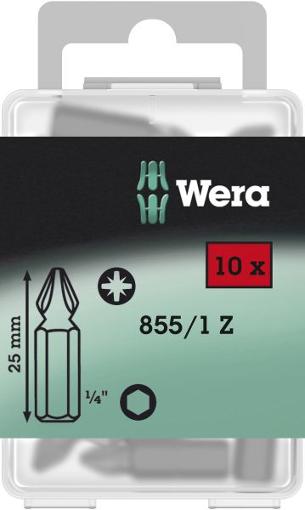 Embouts Wera 855/1 Z PZ 10 x PZ 2x25