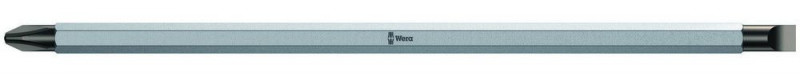 Wera 82 Kombiklinge für Schlitz- und Kreuzschlitzschrauben Phillips, PH 2 x 1 x 6 x 175 mm - 05002923001