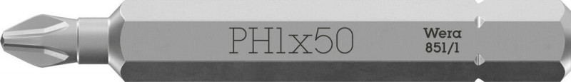 Wera 851/1 Z Bits, PH 1 x 50 mm - 05056507001