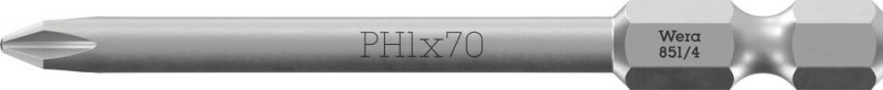 Wera 851/4 Z Bits, PH 1 x 70 mm - 05059755001
